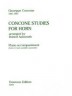 Concone Studies for Horn…