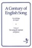 A Century Of English Son…